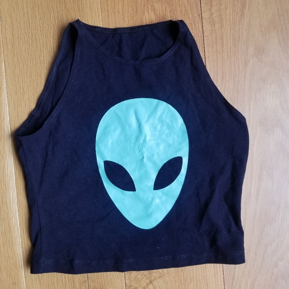 Alien crop top - Picture 3 of 3